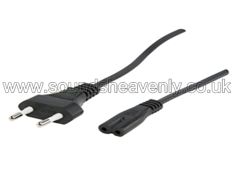 EU European Mains cable for B&O Bang and Olufsen