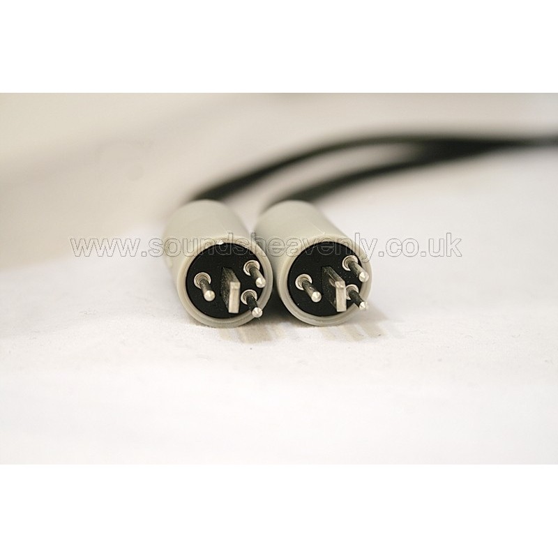 Speakerlink 4 pin DIN cables for older B&O speakers (sold as a pair)