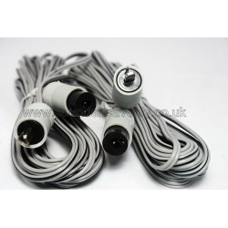 2 pin DIN Beovox speaker cables (Pair)
