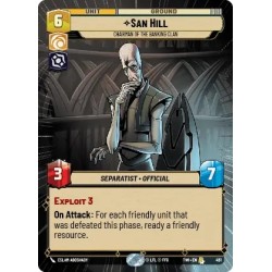 San Hill: Chairman of the Banking Clan (Hyperspace)