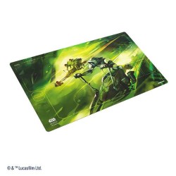 Star Wars: Unlimited Game Mat - Speeder Bike Chase (with Game Zones)