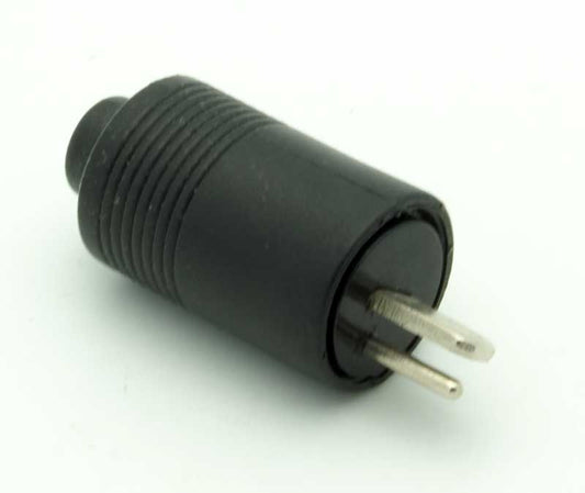 2 Pin DIN plugs (sold as a pair)