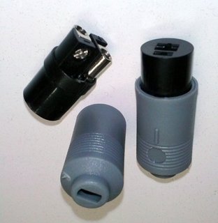 2 Pin DIN sockets (sold as a pair)