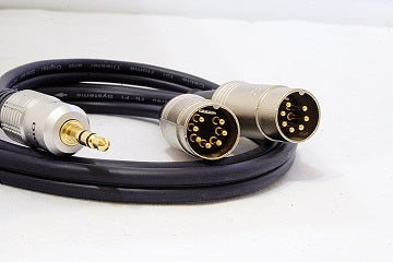 Minijack to Beolab Line In (using Powerlink sockets) - one cable for Two speakers