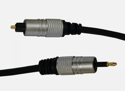 Premium Toslink to Mini-Toslink 3.5mm optical cable for B&O Core with metal plugs