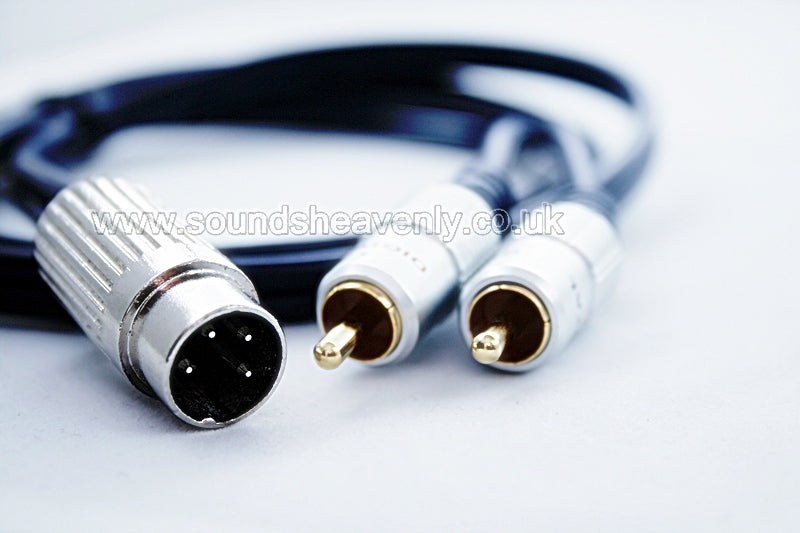 4 pin DIN to Twin Phono (Quad to other hifi)