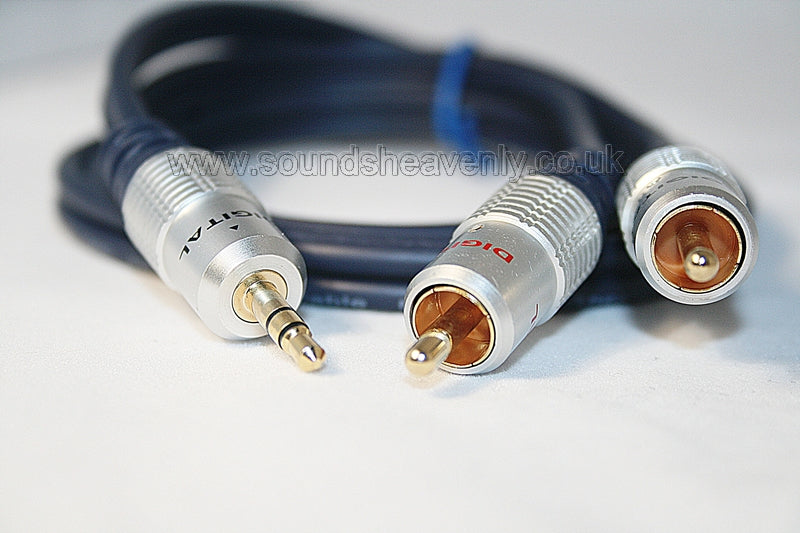 Minijack to Beolab Line In (using Phono/ RCA sockets) - one cable for Two speakers